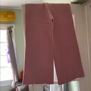 Sincerely Jules knit pink pants size medium NWT